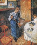 Camille Pissarro The Little country maid oil painting reproduction